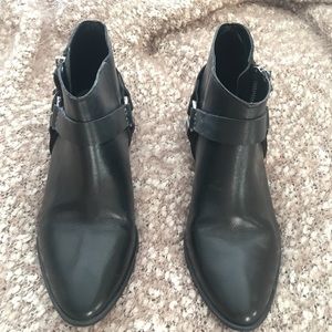 Deena & Ozzy leather ankle harness boots size 8.5